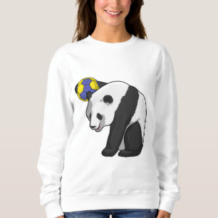 Panda vid Handball Sports T Shirt
