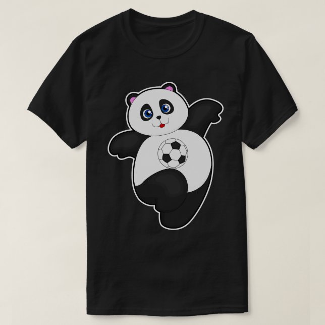 Panda vid sport t shirt (Design framsida)