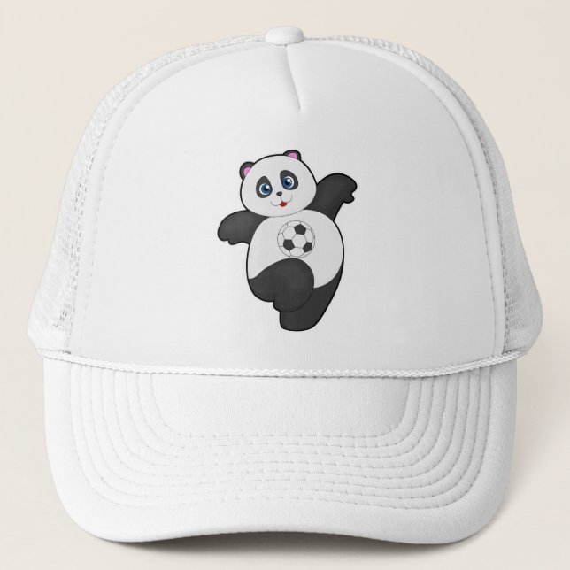 Panda vid sportsport keps (Framsida)