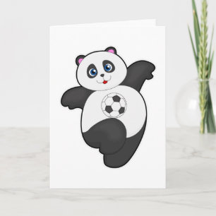 Panda vid sportsport kort