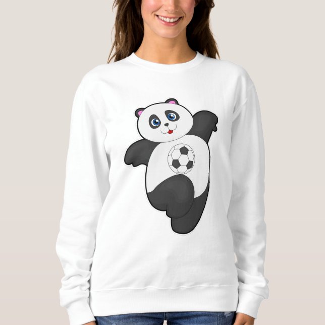 Panda vid sportsport t shirt (Framsida)