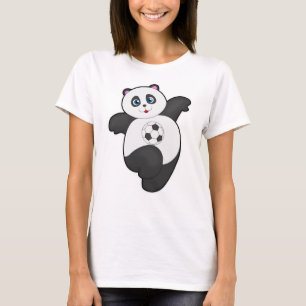 Panda vid sportsport t shirt