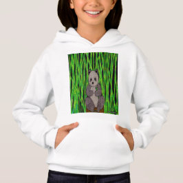 Panda (vit) - Flicktröja T Shirt