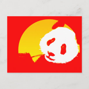 panda. vykort