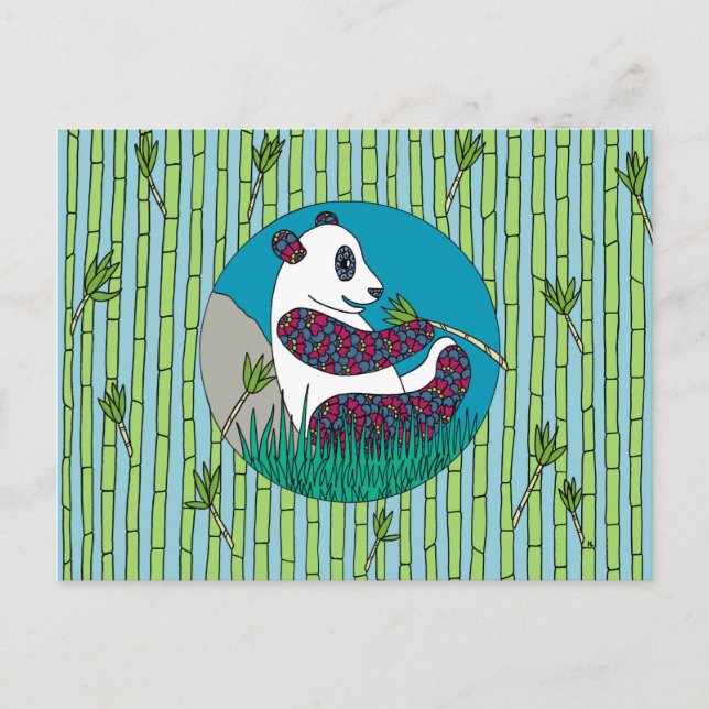 Panda Vykort (Framsida)