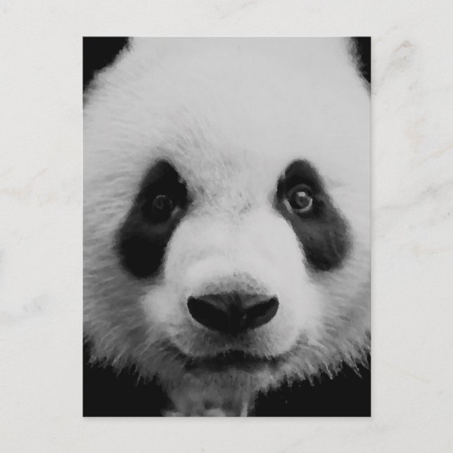 Panda Vykort (Framsida)