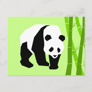 Panda-vykort Vykort