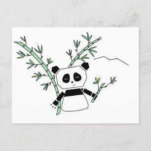 Panda-vykort Vykort