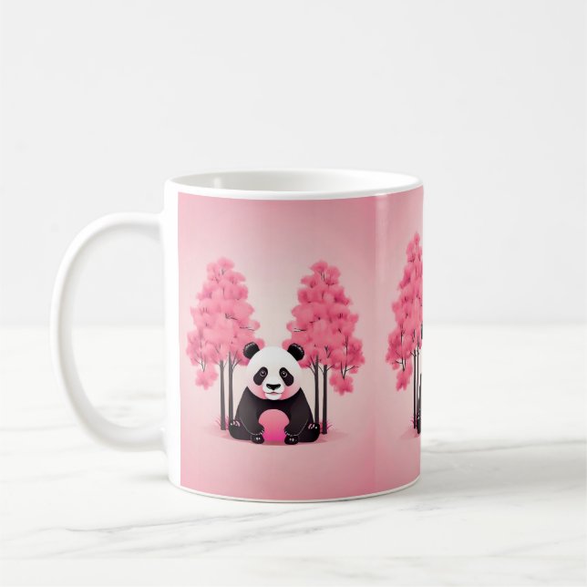 Panda Wildlife & Nature Kaffemugg (Vänster)
