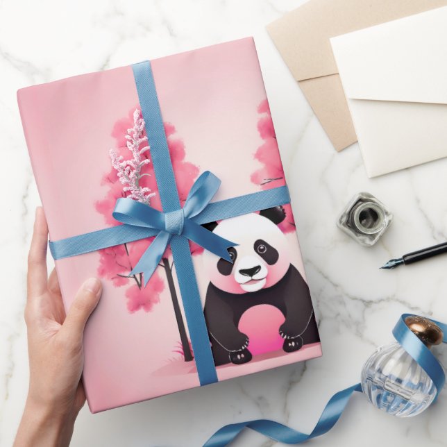 Panda Wildlife & Nature Presentpapper (Gifting)