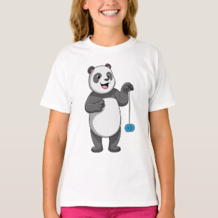 Panda with Yo-yo T Shirt