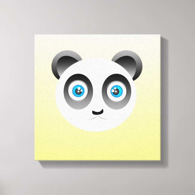 Panda Wrapped Canvas (Framsida)