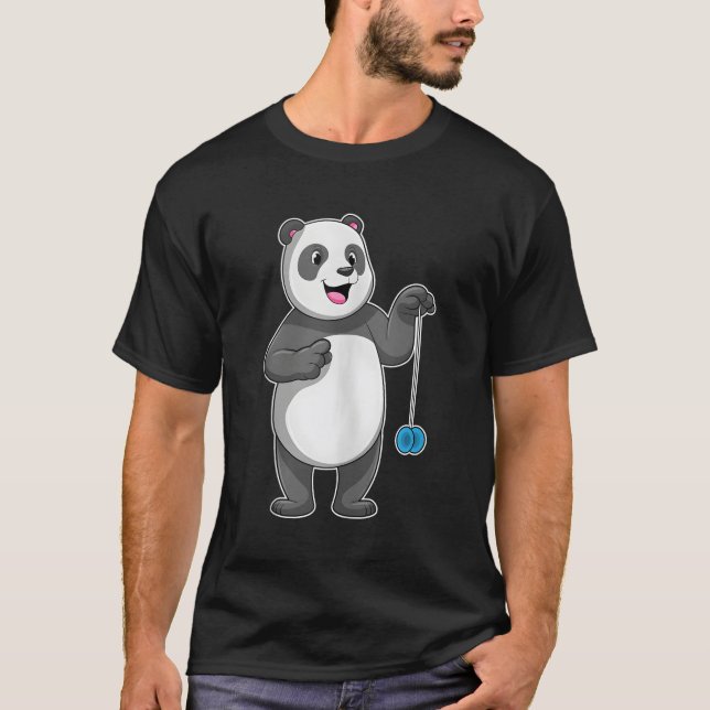 Panda Yo-Yo T Shirt (Framsida)