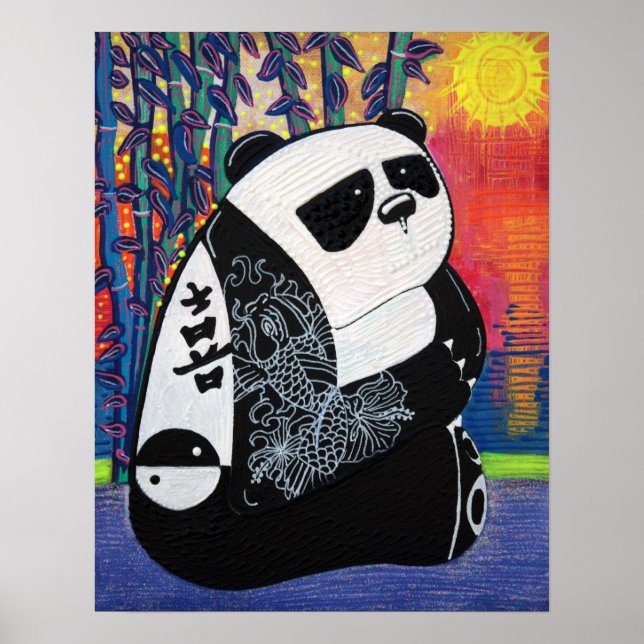 Panda Zen Master Poster (Framsidan)