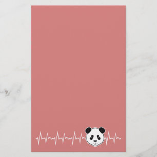 Pandaälskare Brevpapper