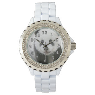 Pandaansikte Armbandsur