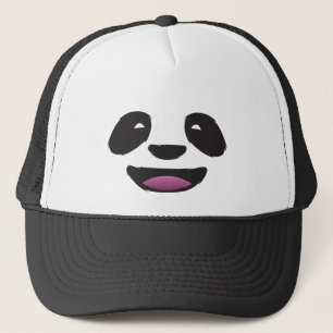 Pandaansikte - gulligt djurt djurliv keps