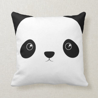 Pandaansikte Kudde