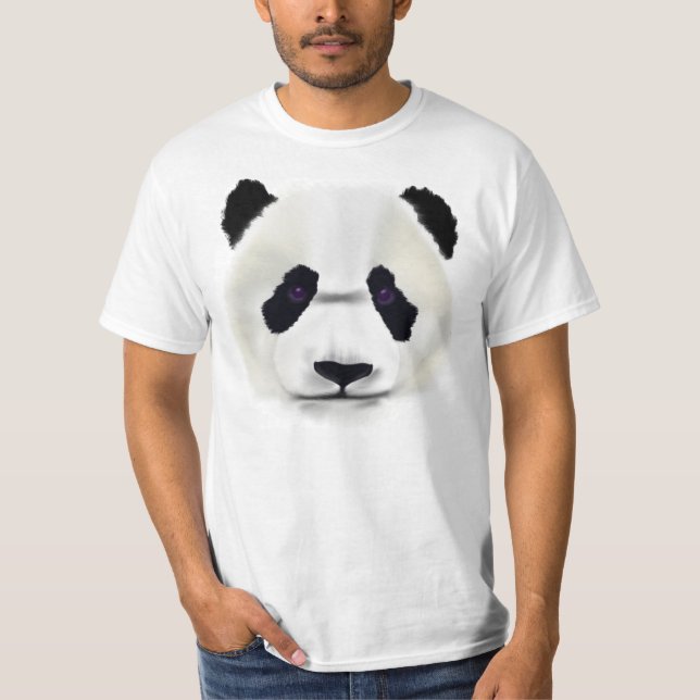 Pandaansikte T-shirt (Framsida)