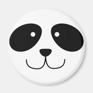 Pandaansiktemagnet Magnet