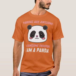 Pandabandarerna är Fantastisk jag är Fantastisk oc T Shirt