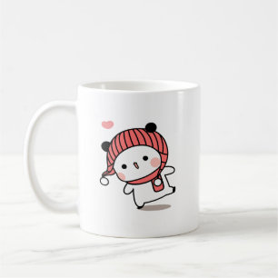Pandabjörn, bubu och dudu kaffemugg