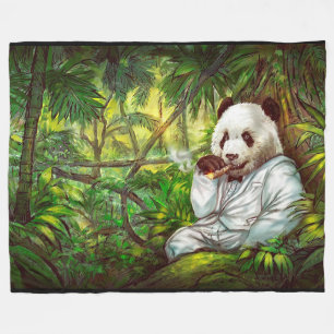 Pandabjörn Fleecefilt
