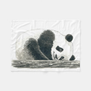 Pandabjörn Fleecefilt