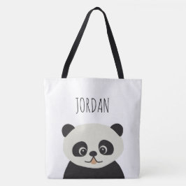 Pandabjörn för Personligerna illustrationer Tygkasse