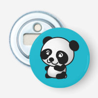 Pandabjörn i Cute Black och White lycklig