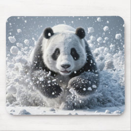 Pandabjörn i Snö Musmatta