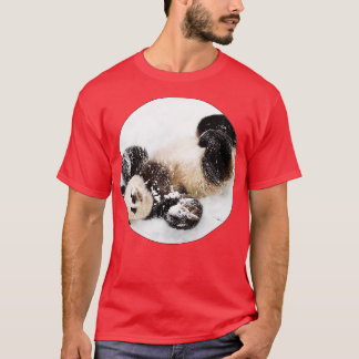 Pandabjörn i snö Pandorasboxchildren T Shirt
