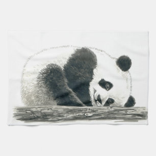 Pandabjörn Kökshandduk