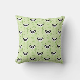 Pandabjörn med bamboo kudde