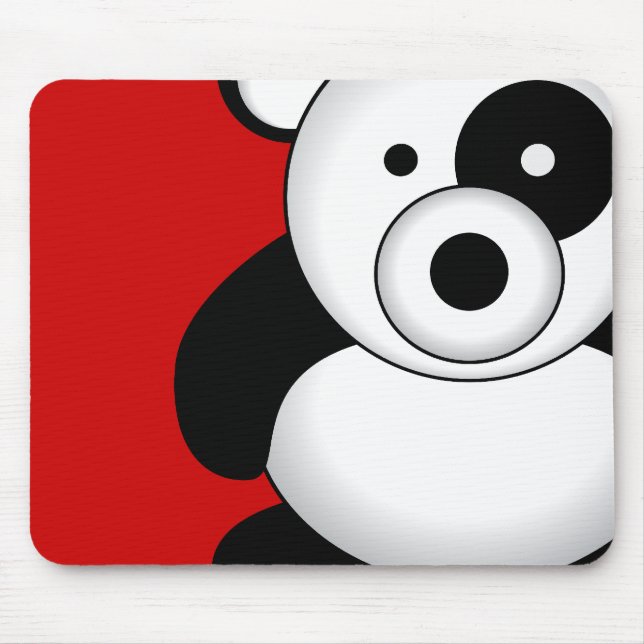 Pandabjörn Mousepad Musmatta (Framsidan)