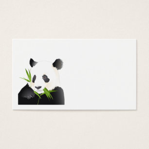 Pandabjörn Visitkort