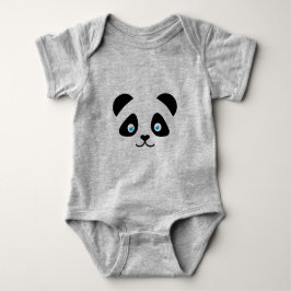 pandabjörnansikte tee shirt