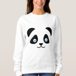 pandabjörnansikte tee shirt