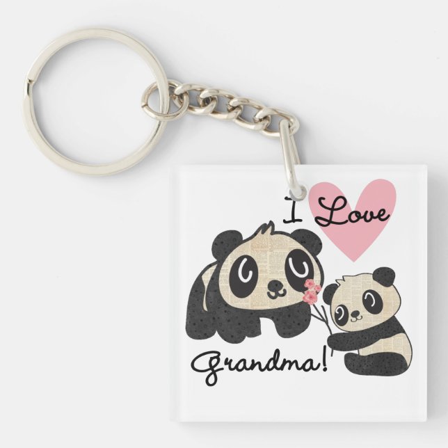 Pandabjörnar älskar jag mormor (Framsidan)