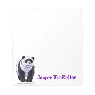 Pandabjörnbrevpapper Anteckningsblock