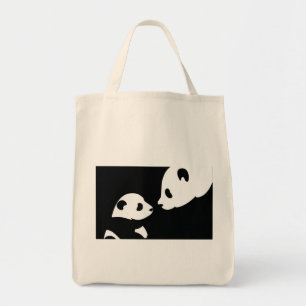 pandabjörnfrimärke tygkasse