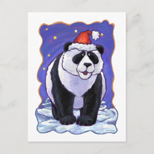 Pandabjörnjul Helg Vykort