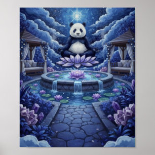 PandaBjörnMeditation Poster
