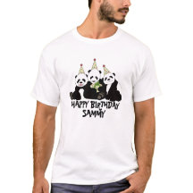 Pandabjörnparty vid besläktad design