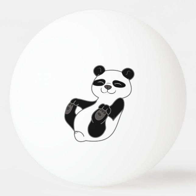 Pandabjörnunge Pingisboll (Framsidan)