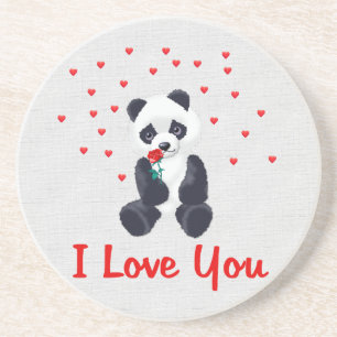 Pandabjörnvalentin Underlägg