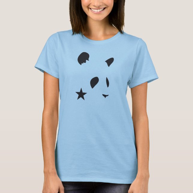 pandablack t-shirt (Framsida)