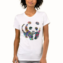 Pandablommor tshirt
