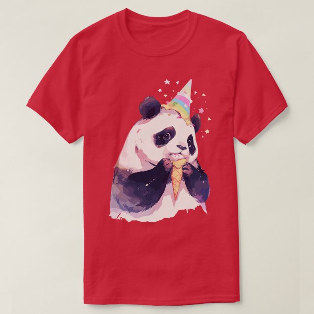 Pandacorn the Essence of Sweetness T Shirt (Design framsida)