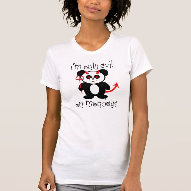 pandadjävulen tee shirt (Framsida)